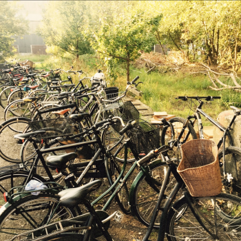 Lej et festlokale med cykelparkering